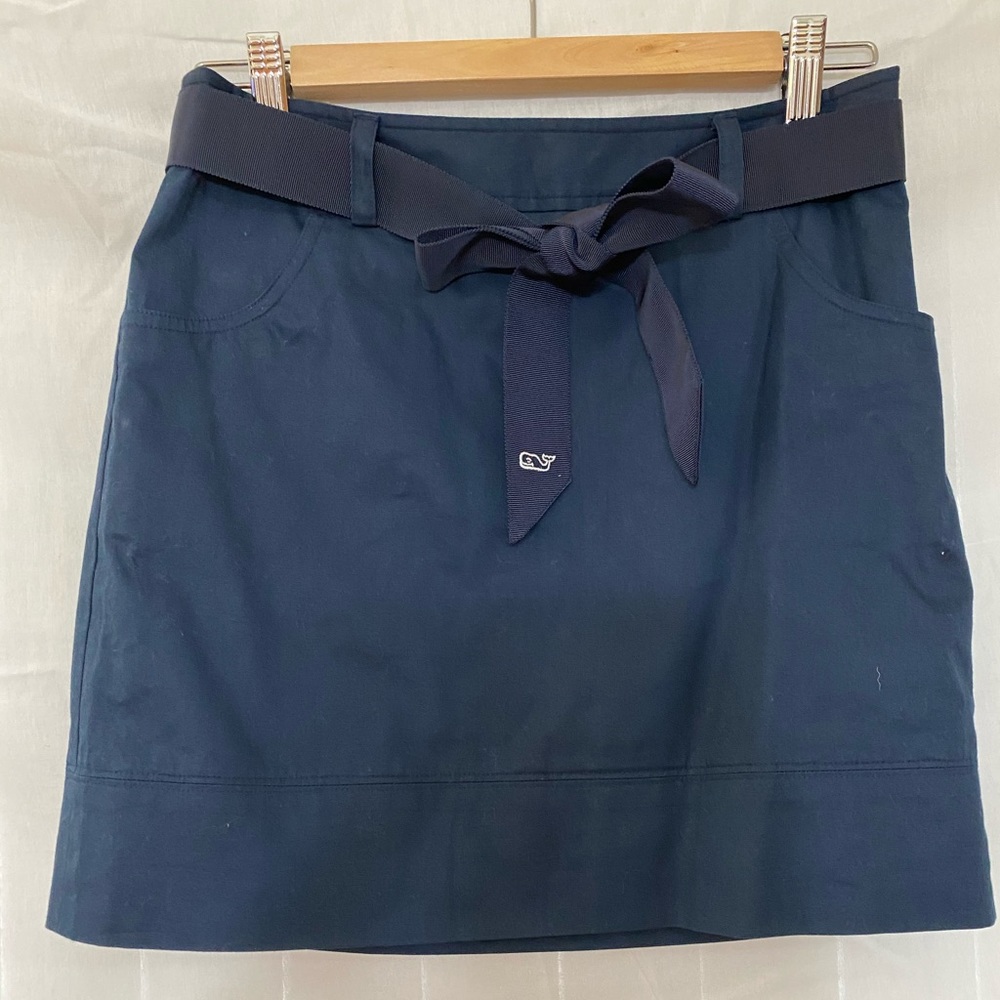Vineyard Vines Navy Skirt